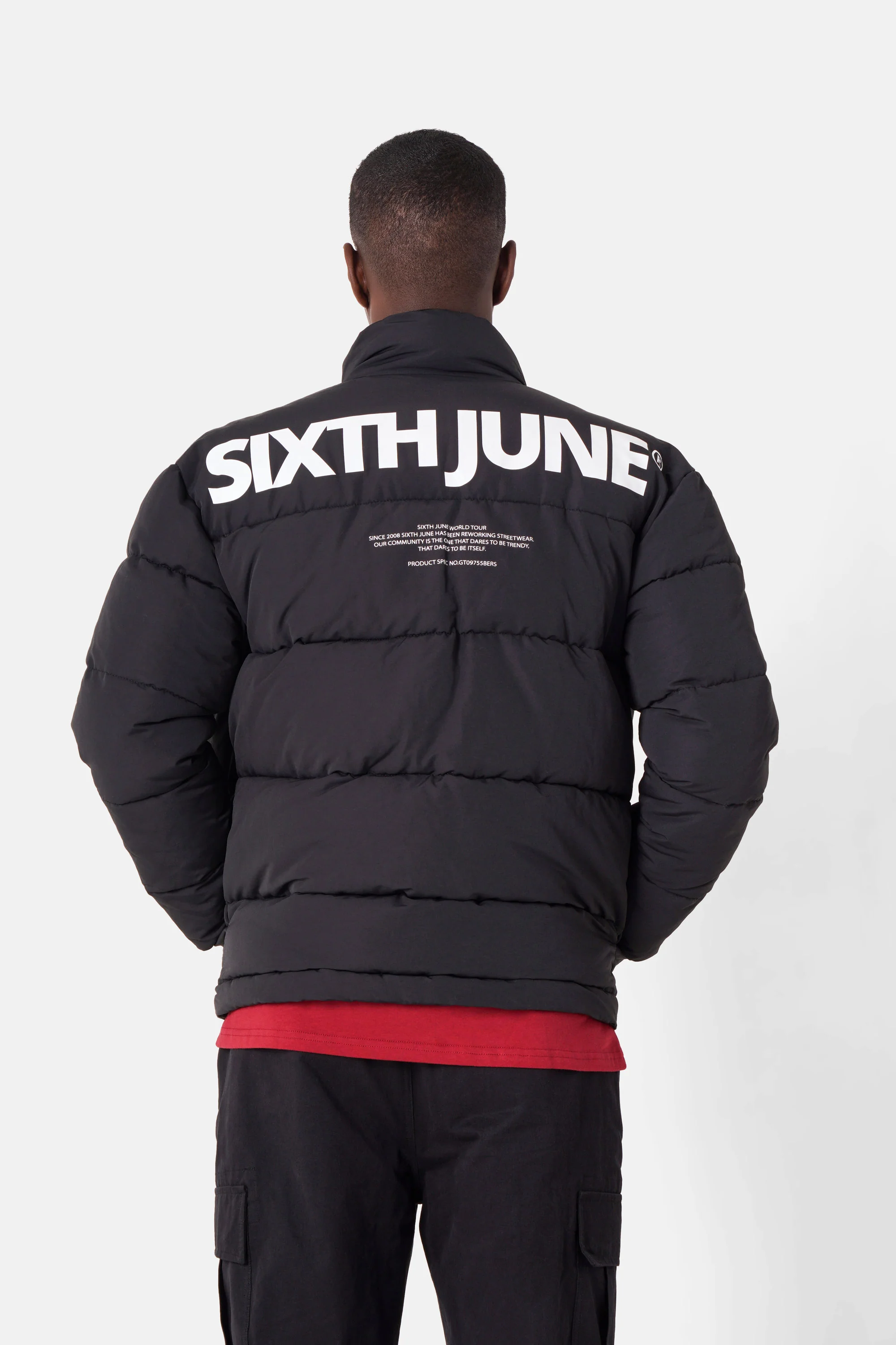 PRINTED logo puffer jacket - Image 5