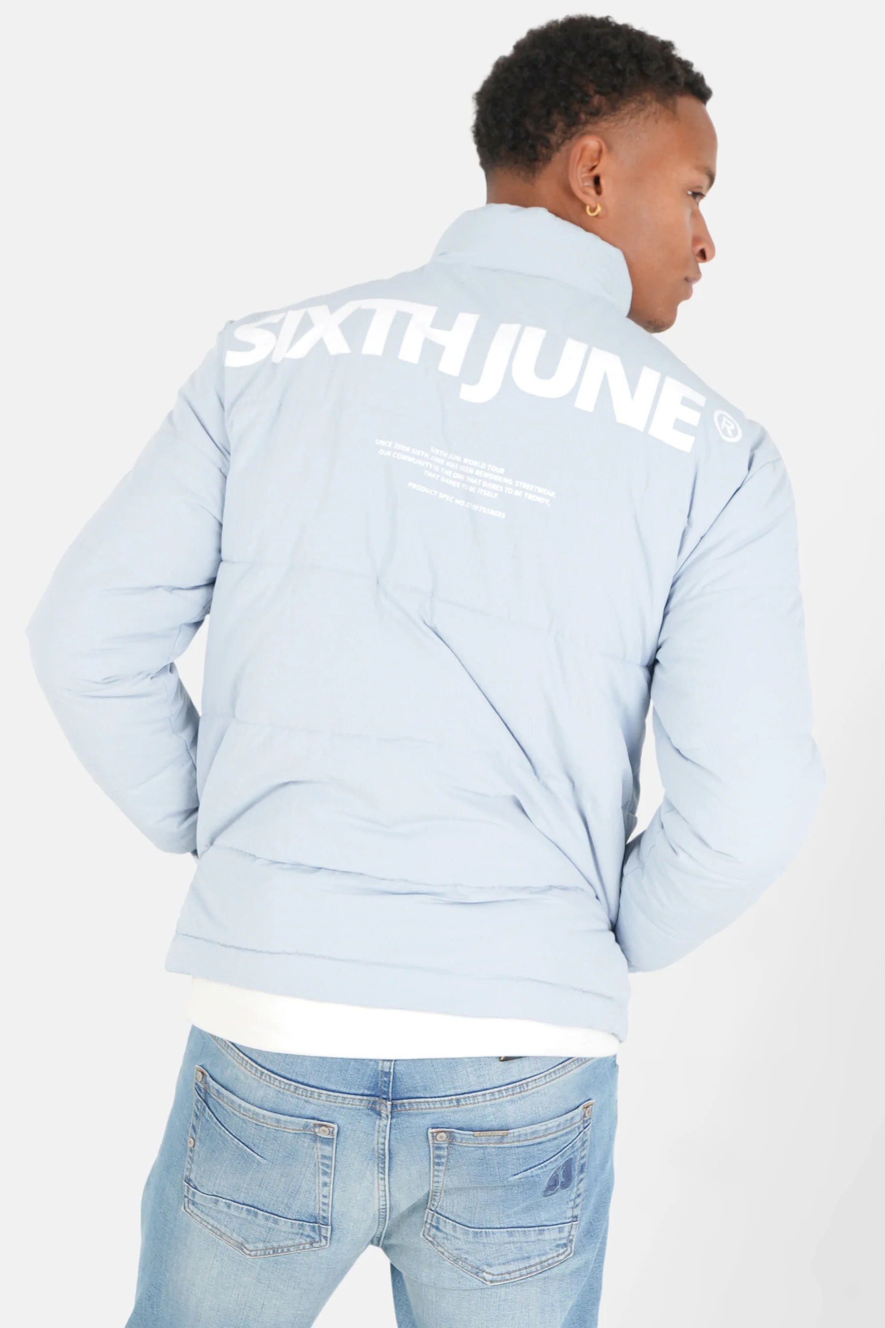 PRINTED logo puffer jacket - Image 5
