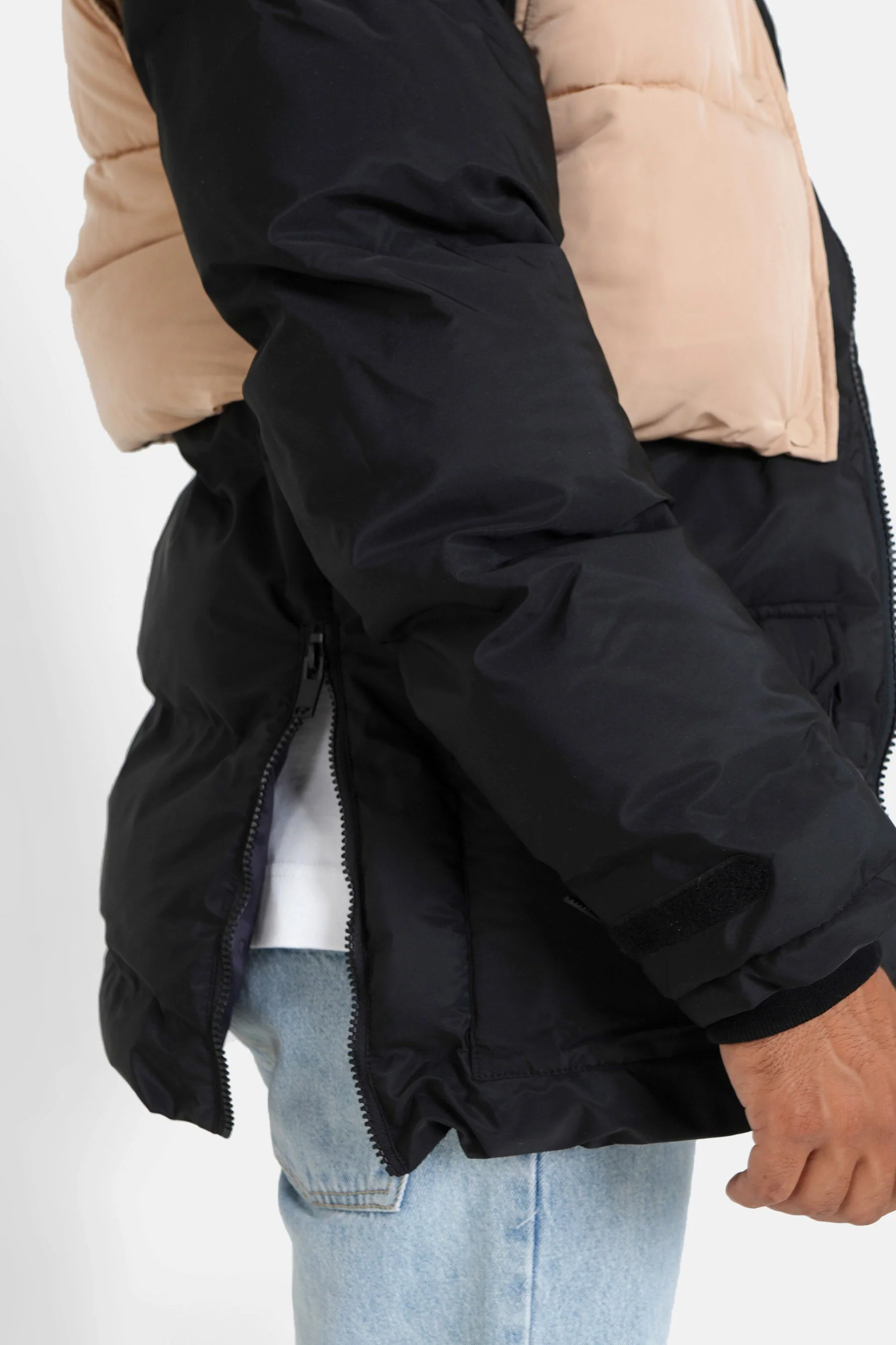 BICOLORED puffer jacket - Image 3