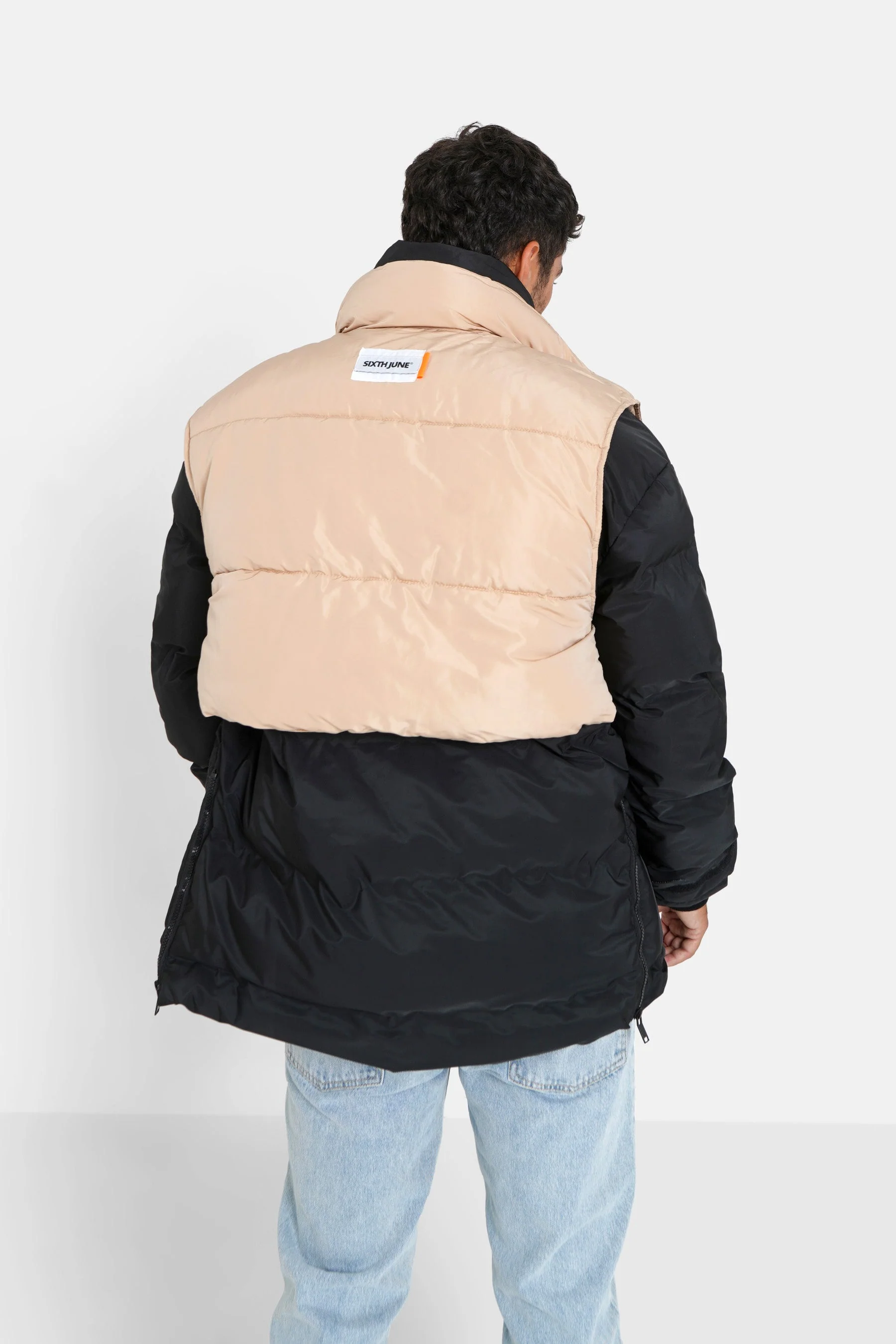 BICOLORED puffer jacket - Image 5