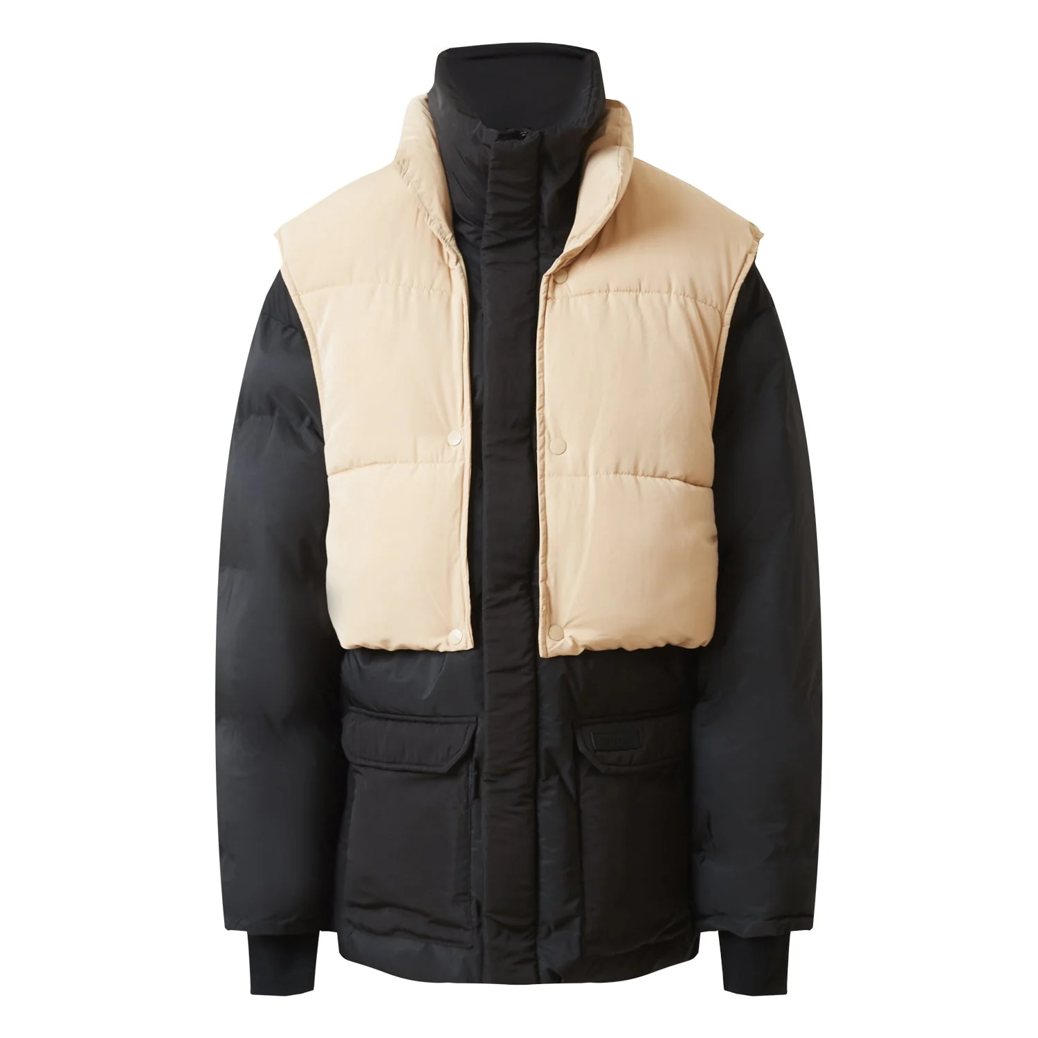 BICOLORED puffer jacket - Image 6