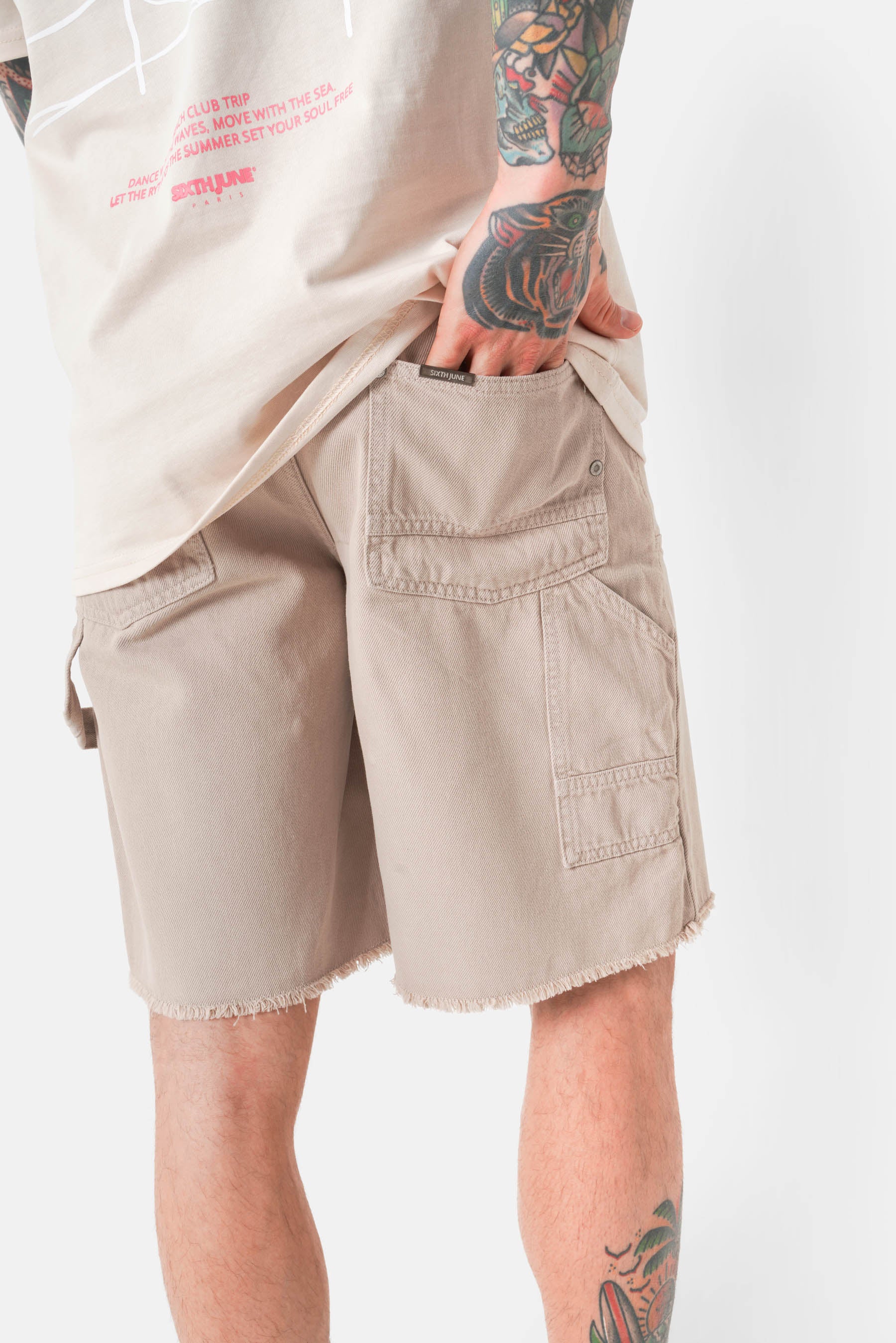 CARPENTER denim short - Image 4